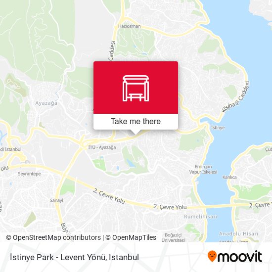 İstinye Park - Levent Yönü map