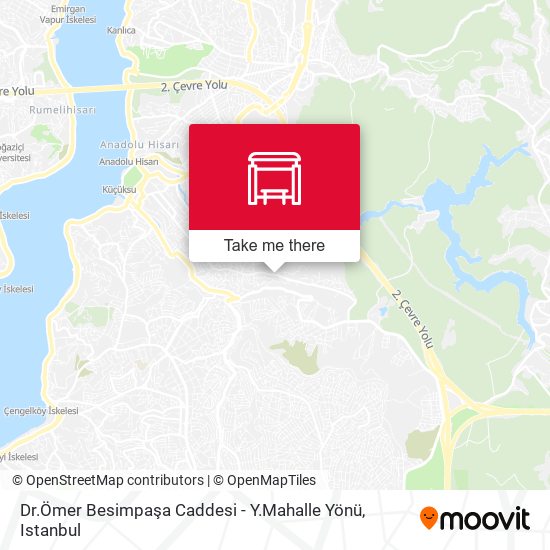 Dr.Ömer Besimpaşa Caddesi - Y.Mahalle Yönü map