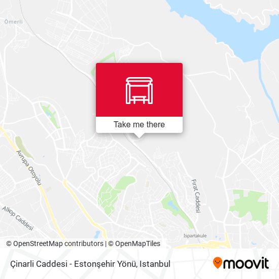 Çinarli Caddesi - Estonşehir Yönü map