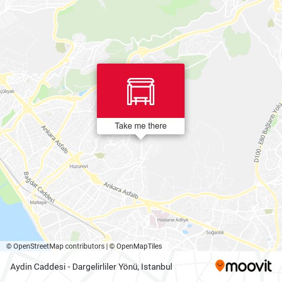 Aydin Caddesi - Dargelirliler Yönü map