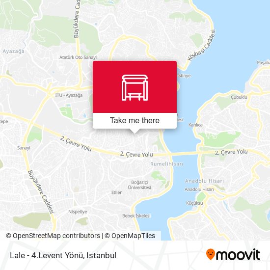 Lale - 4.Levent Yönü map