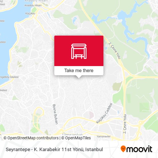 Seyrantepe - K. Karabekir 11st Yönü map