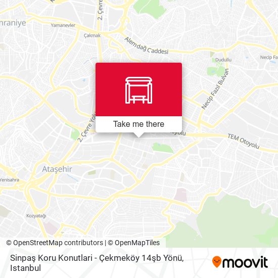 Sinpaş Koru Konutlari - Çekmeköy 14şb Yönü map