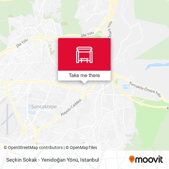 Seçkin Sokak - Yenidoğan Yönü map