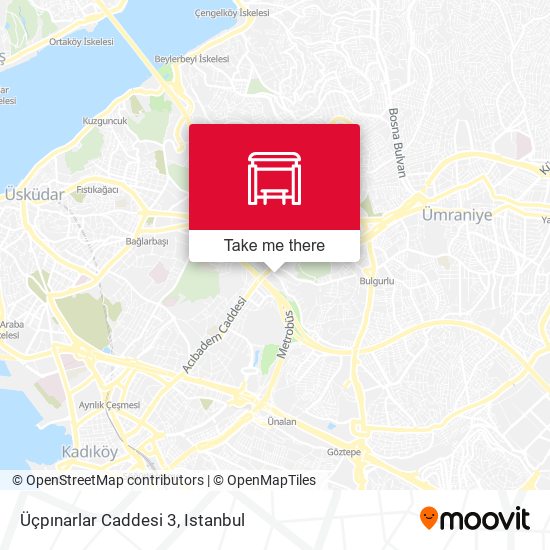 Üçpınarlar Caddesi 3 map