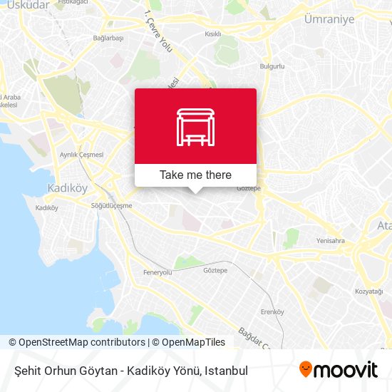 Şehit Orhun Göytan - Kadiköy Yönü map