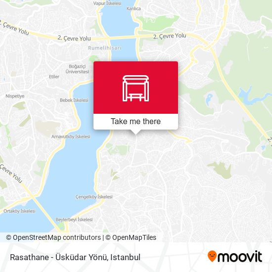 Rasathane - Üsküdar Yönü map