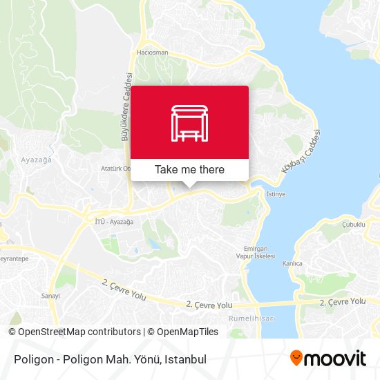 Poligon - Poligon Mah. Yönü map