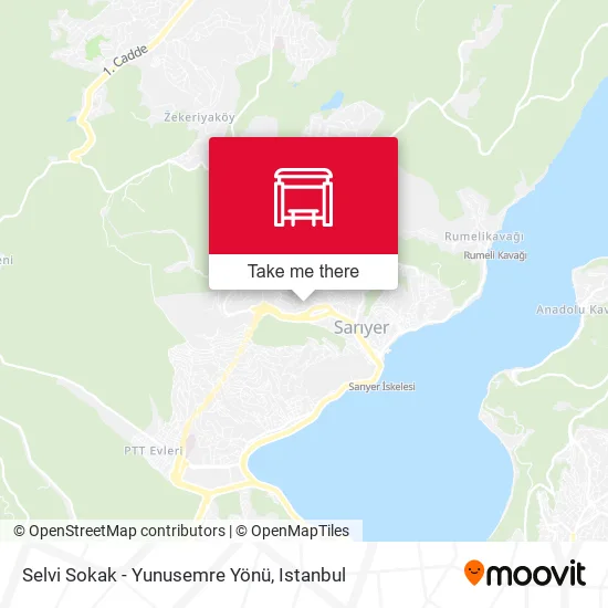 Selvi Sokak - Yunusemre Yönü map