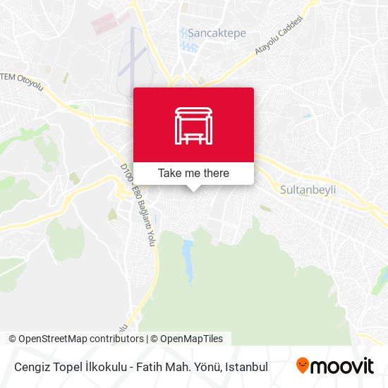 Cengiz Topel İlkokulu - Fatih Mah. Yönü map
