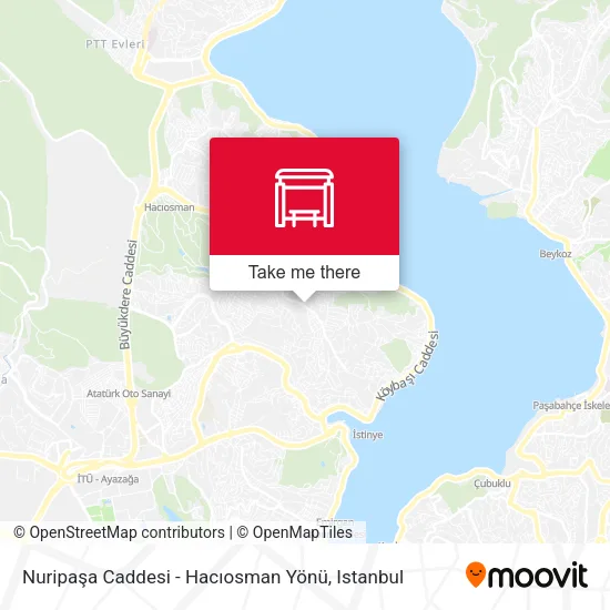 Nuripaşa Caddesi - Hacıosman Yönü map
