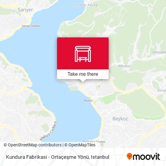 Kundura Fabrikasi - Ortaçeşme Yönü map