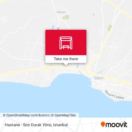 Hastane - Son Durak Yönü map