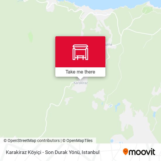 Karakiraz Köyiçi - Son Durak Yönü map