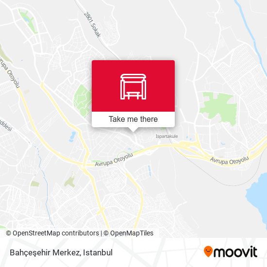 Bahçeşehir Merkez map
