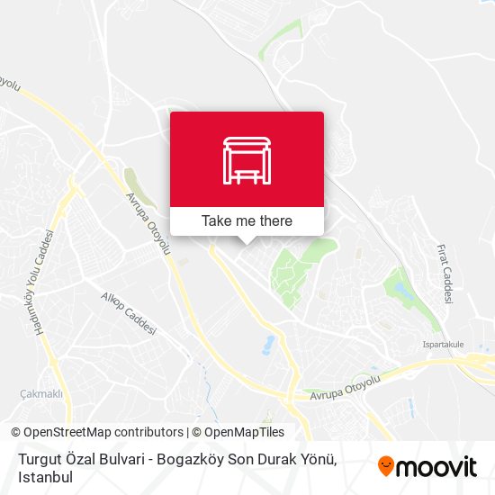 Turgut Özal Bulvari - Bogazköy Son Durak Yönü map