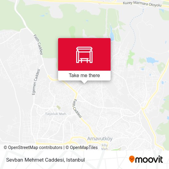 Sevban Mehmet Caddesi map