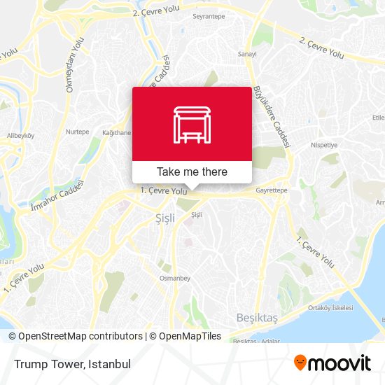 Trump Tower map