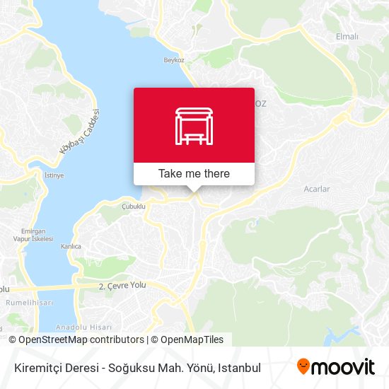Kiremitçi Deresi - Soğuksu Mah. Yönü map