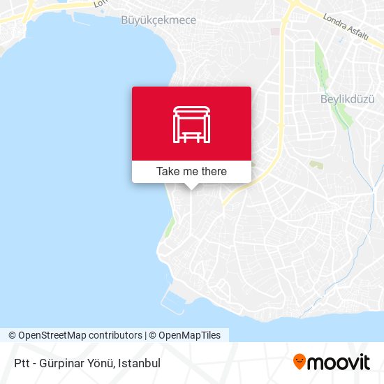 Ptt - Gürpinar Yönü map