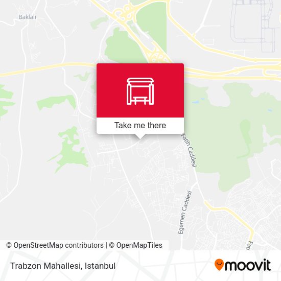 Trabzon Mahallesi map