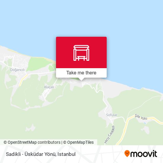 Sadikli - Üsküdar Yönü map
