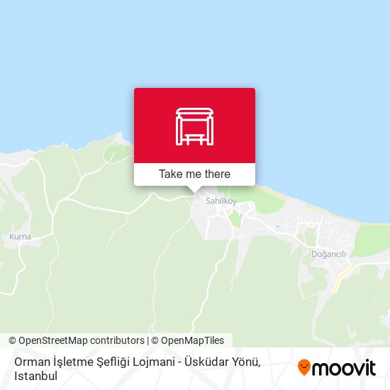 Orman İşletme Şefliği Lojmani - Üsküdar Yönü map