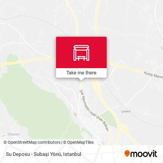 Su Deposu - Subaşi Yönü map