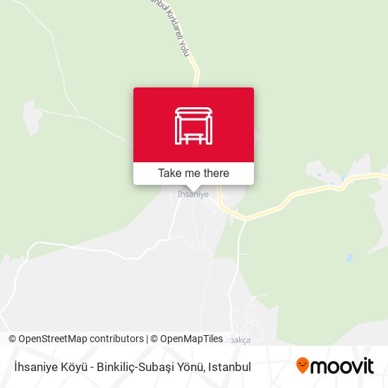 İhsaniye Köyü - Binkiliç-Subaşi Yönü map