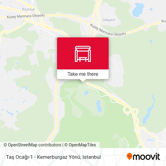 Taş Ocağı-1 - Kemerburgaz Yönü map