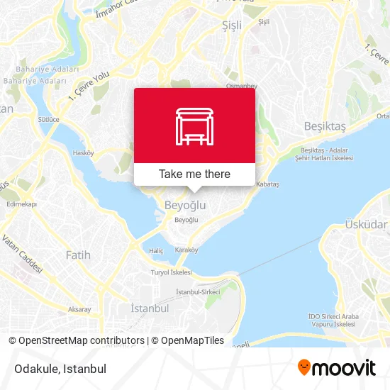 Odakule map