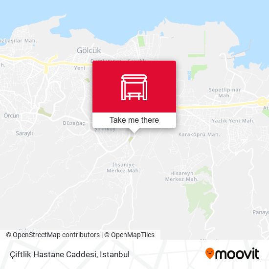 Çiftlik Hastane Caddesi map