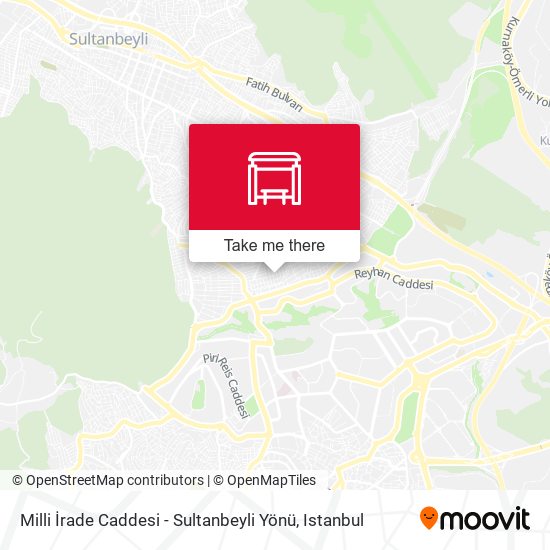Milli İrade Caddesi - Sultanbeyli Yönü map