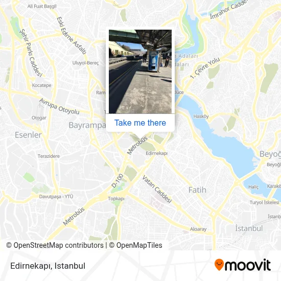 Edirnekapı map