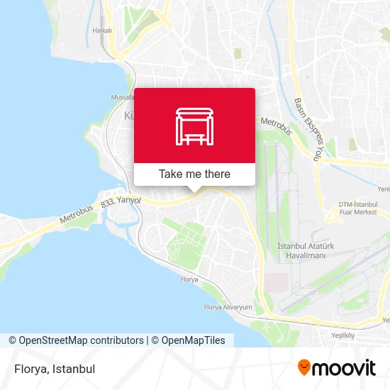 Florya map