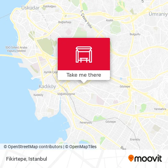 Fikirtepe map