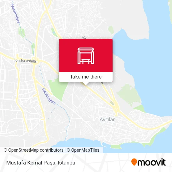 Mustafa Kemal Paşa map