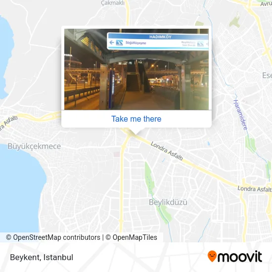 Beykent map