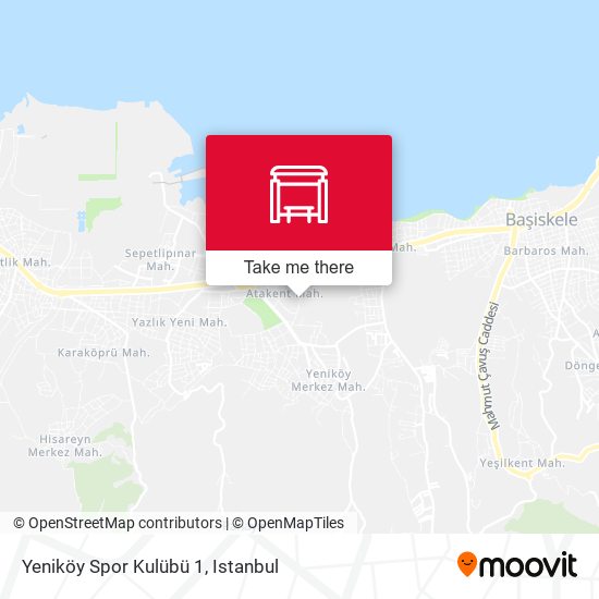 Yeniköy Spor Kulübü 1 map