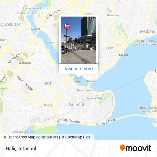 Haliç map