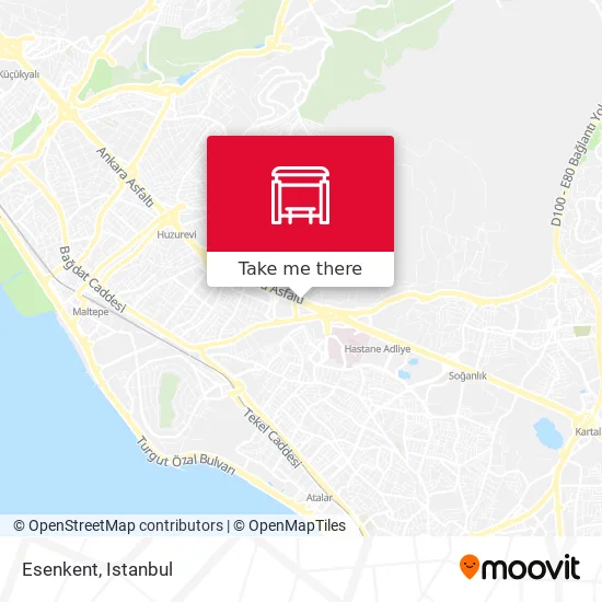 Esenkent map