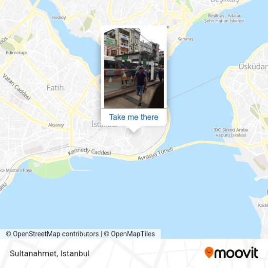 Sultanahmet map