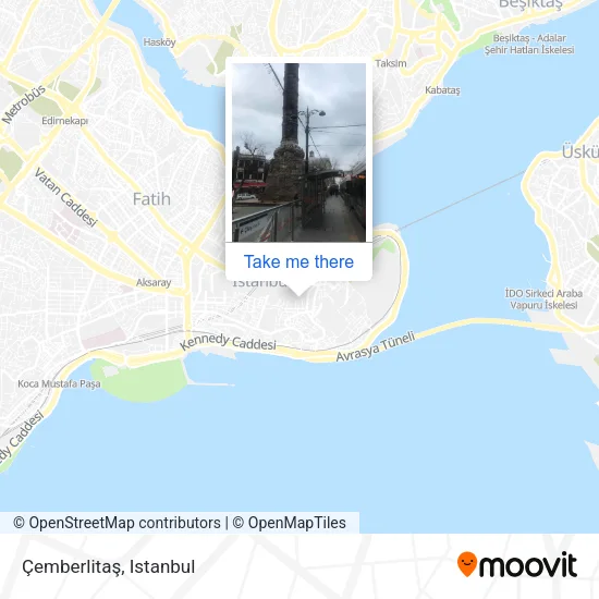 Çemberlitaş map