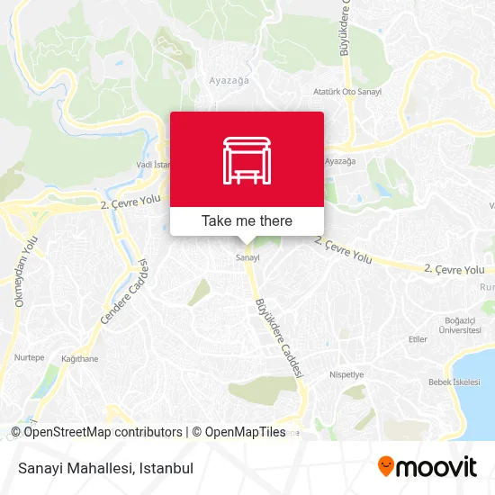 Sanayi Mahallesi map