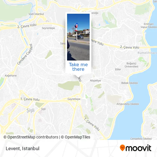 Levent map