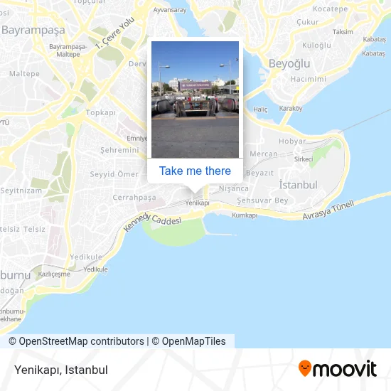 Yenikapı map