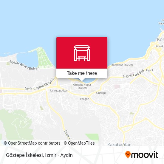 Göztepe İskelesi map