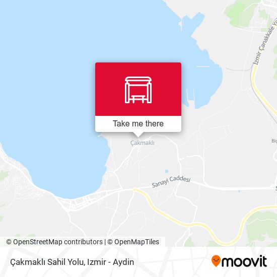 Çakmaklı Sahil Yolu map