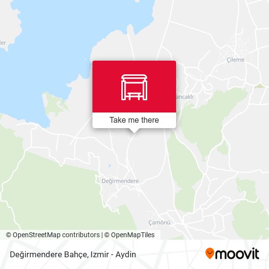 Değirmendere Bahçe map