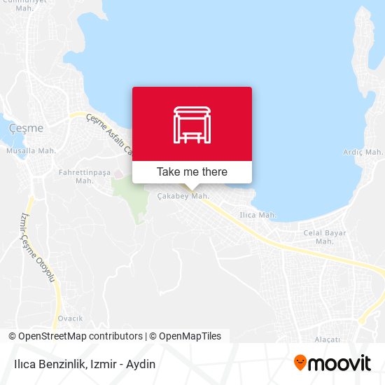 Ilıca Benzinlik map